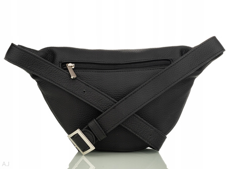 Saszetka damska skórzana S-PA czarna