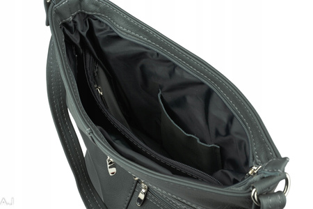 Torebka damska skórzana T-JD3Z szara