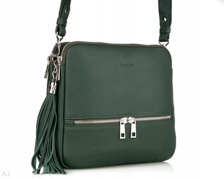 Torebka damska skórzana Canaletto T-840 zielony