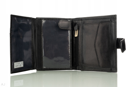 Portfel męski skórzany Canaletto P-1505/A czarny