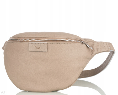 Saszetka damska skórzana S-PA beż