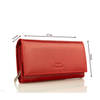 Portfel damski skórzany GB P-35 czerwony 