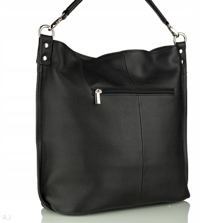 Torba męska skórzana Canaletto T-940 czarny