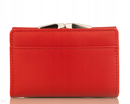 Portfel damski skórzany Canaletto P-1224/P51 czerwony