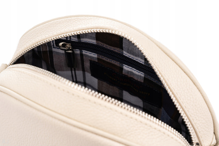 Torebka damska skórzana Canaletto T-740 beż