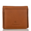 Portfel skórzany z kominkiem Canaletto P-1008 brąz RFID