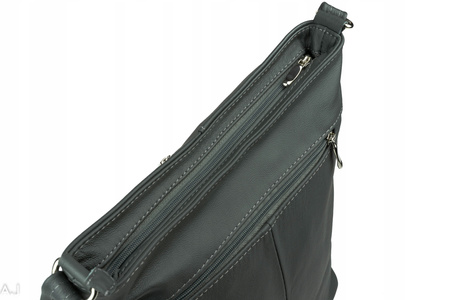 Torebka damska skórzana T-JD3Z szara