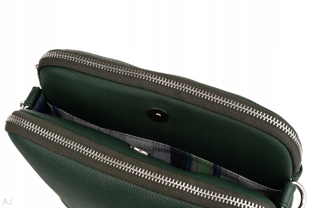 Torebka damska skórzana Canaletto T-840 zielony