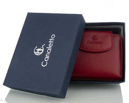 Portfel damski skórzany Canaletto P-1026R