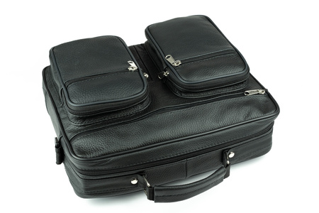 Torba męska skórzana T-8 czarna