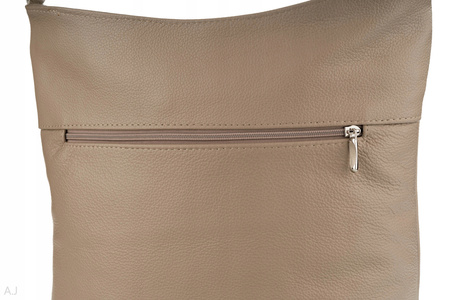 Torebka damska skórzana T-MP beżowa