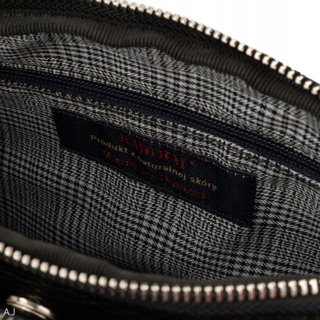 Torebka damska skórzana Canaletto T-830 czarny