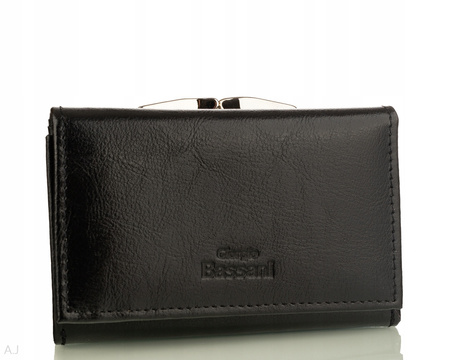 Portfel damski skórzany GB P-25 czarny