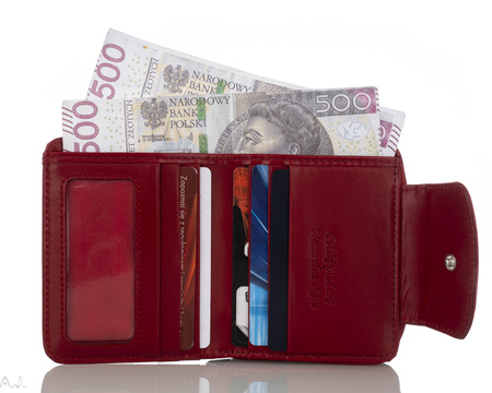 Portfel damski skórzany Canaletto P-1026R