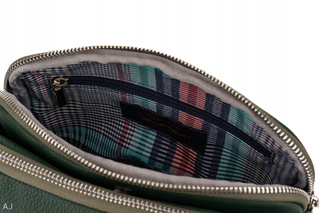 Torebka damska skórzana Canaletto T-830 zielony