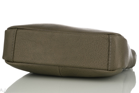 Torebka damska skórzana T-IWBA oliwka