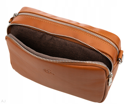 Torebka damska skórzana Canaletto T-820 Camel