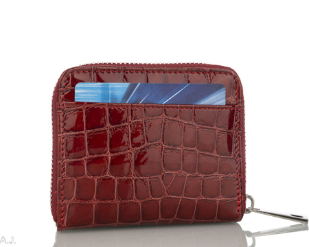 Portfel damski skórzany Canaletto P-1023 czerwony