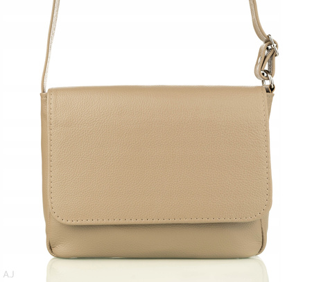 Torebka damska skórzana T-IW beż