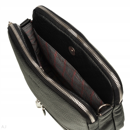 Torebka damska skórzana Canaletto T-840 czarny