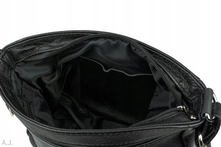 Torebka damska skórzana T-IWBA czarny