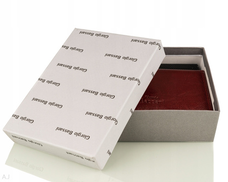 Portfel damski skórzany GB P-42 bordowy