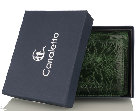 Portfel skórzany z kominkiem Canaletto P-1008257 RFID