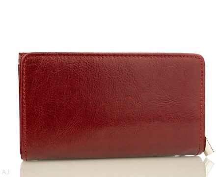 Portfel damski skórzany GB P-40 bordowy