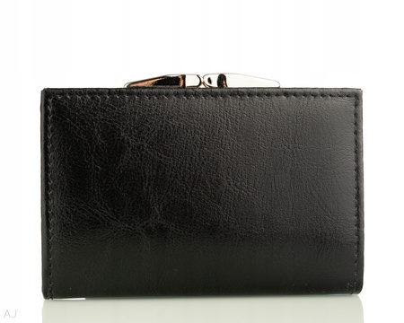 Portfel damski skórzany GB P-25 czarny