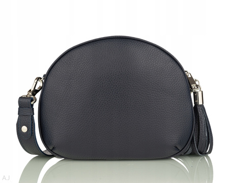 Torebka damska skórzana Canaletto T-740 granatowa