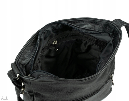 Torebka damska skórzana T-TS3Z czarna