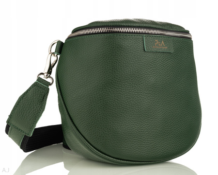 Torebka damska skórzana T-BAL zielona