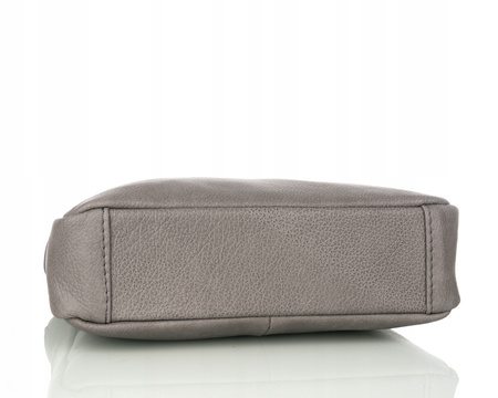 Torebka damska skórzana T-IWB szara