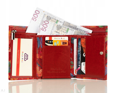 Portfel damski skórzany BajuBaj P-26116