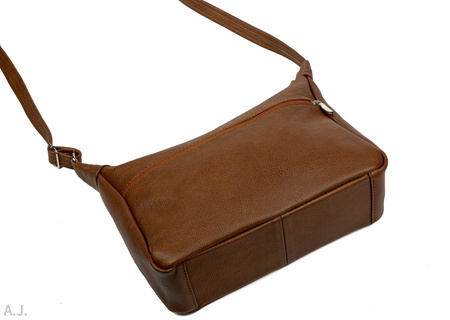 Torebka damska skórzana T-2Z ruda