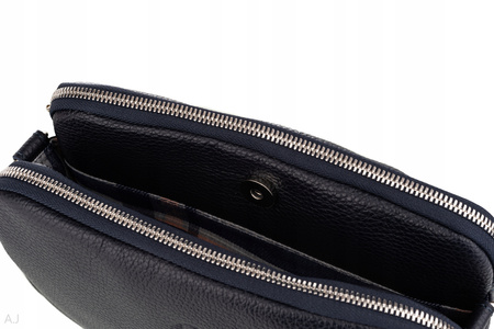 Torebka damska skórzana Canaletto T-830 granatowy