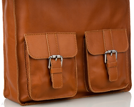 Torebka damska skórzana Canaletto T-711 camel