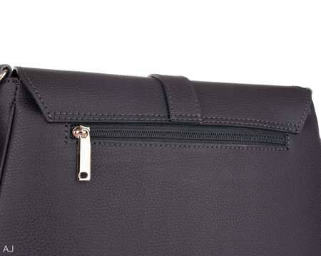 Torebka damska skórzana Canaletto T-601 szara