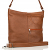 Torebka damska skórzana T-JD  camel