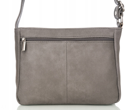 Torebka damska skórzana T-IWB szara