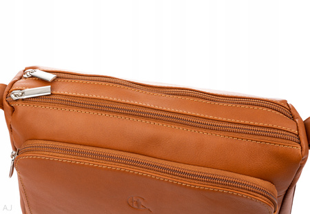 Torebka damska skórzana Canaletto T-812 camel