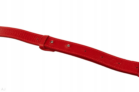 Torebka damska skórzana Canaletto T-840 czerwony