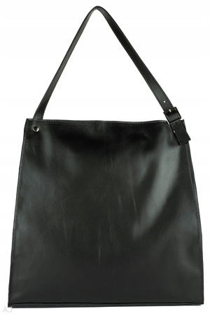 Torba damska skórzana T-WEN czarna