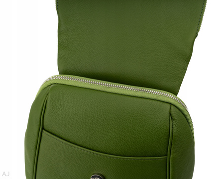 Plecak damski skórzany Canaletto PL-455 zielony