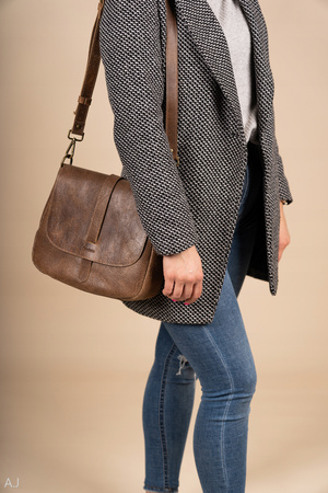 Torebka damska skórzana Canaletto T-601 beż