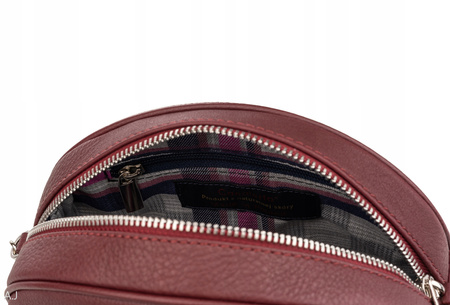 Torebka damska skórzana Canaletto T-740 Bordowy