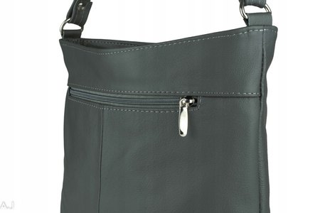 Torebka damska skórzana T-JD3Z szara