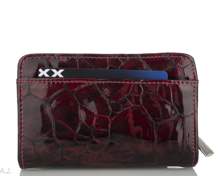 Portfel damski skórzany Canaletto P-1225 bordo