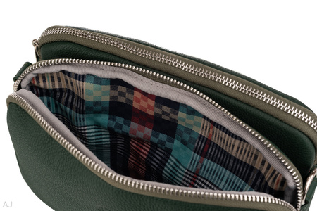 Torebka damska skórzana Canaletto T-830 zielony