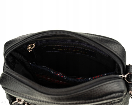 Listonoszka męska skórzana Canaletto T-133 czarny